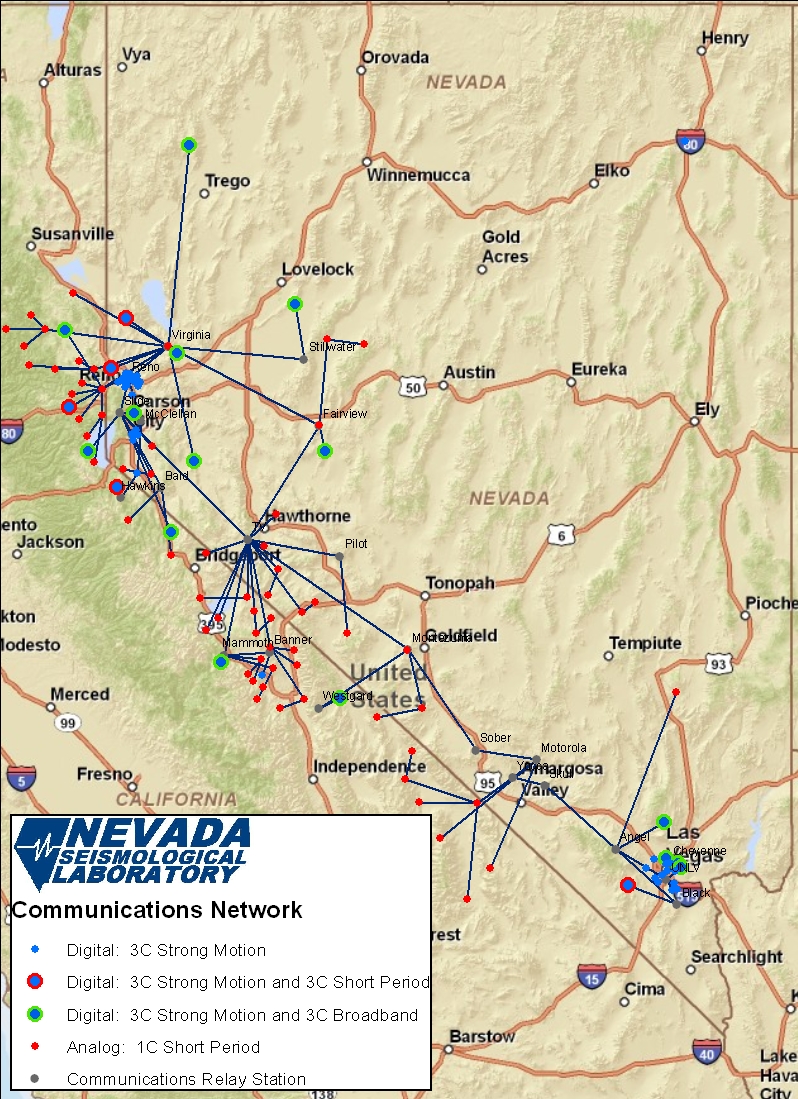 Las Vegas Area Station Map