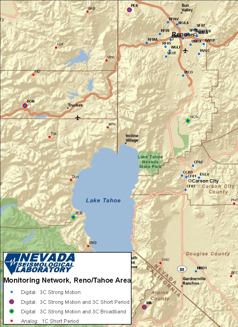 Reno Area Stations